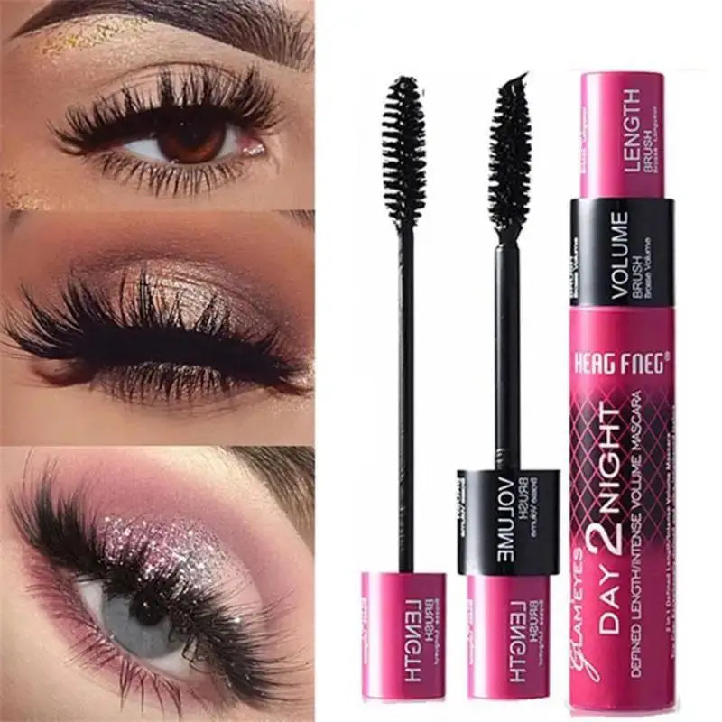 2-in-1 Intense Black Mascara – Length &amp; Volume